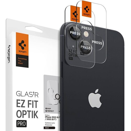 Spigen Optik Pro EZ Fit Lens Protector – iPhone 16Plus/16 azure Cene