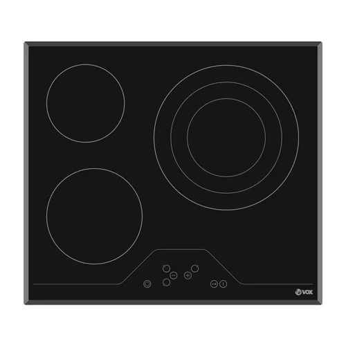 Vox steklokeramična kuhalna plošča EBC 315 DB