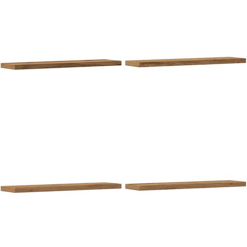 Maison Chic 4 kosi Stenske Police - Viseče police artisan hrast 40x20x1,5 cm inženirski les, (21794006) Cene