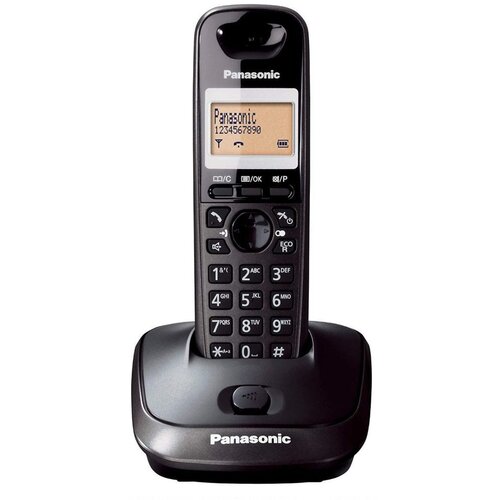 Panasonic telefon bežični, DECT/GAP, 1.4" display, crna boja, KX-TG2511FXT Cene