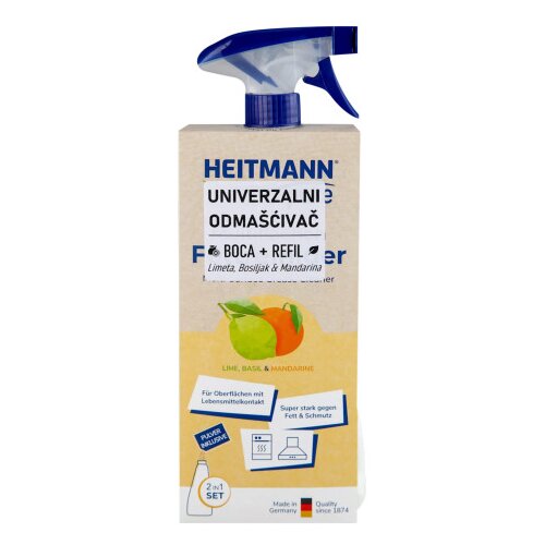 HEITMANN Sredstvo za či&scaron;ćenje masnoće univerzalno 500ml Cijene