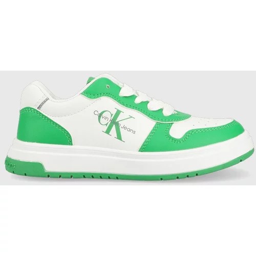 Calvin Klein Jeans Dječje tenisice boja: zelena