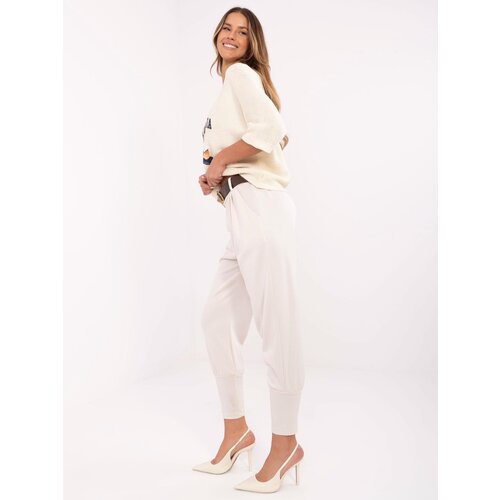 Italy Moda Pants-DHJ-SP-20316.16-light beige Cene