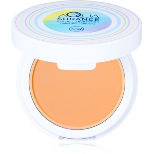 J.Cat Beauty Aquasurance kompaktni pudrasti make-up za srednje in izdatno prekrivanje odtenek 102A Light Beige 9 g Slike
