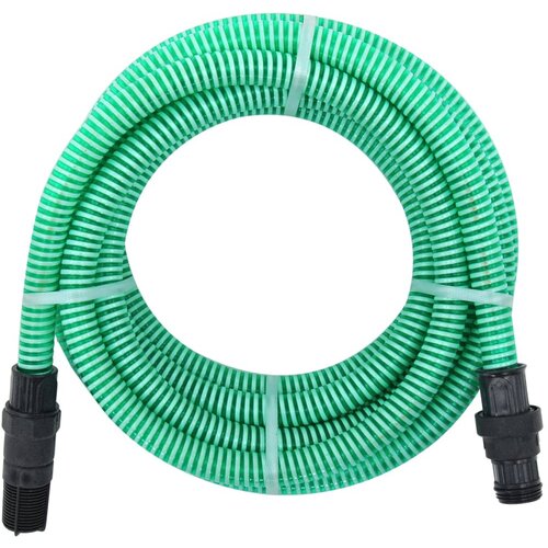 vidaXL Sesalna cev s PVC nastavki 4 m 22 mm zelene barve Cene
