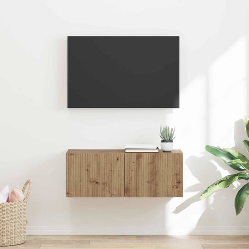 vidaXL TV zidni ormar Zidne Umjetnička hrastovina 60 x 31 x 29.5 cm Cijene