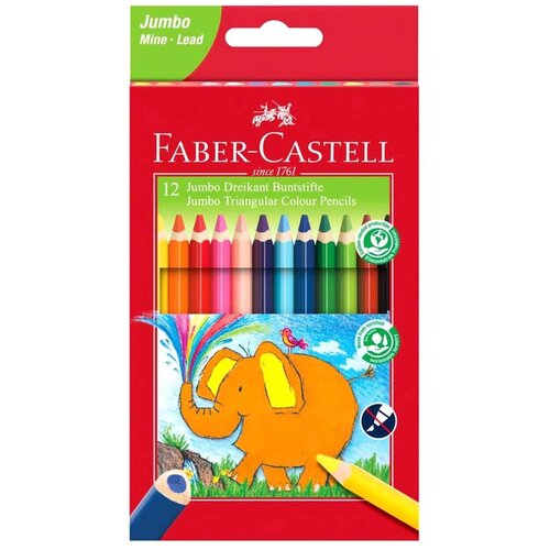 Faber-Castell barvice Jumbo trikotne 12/1 Cene