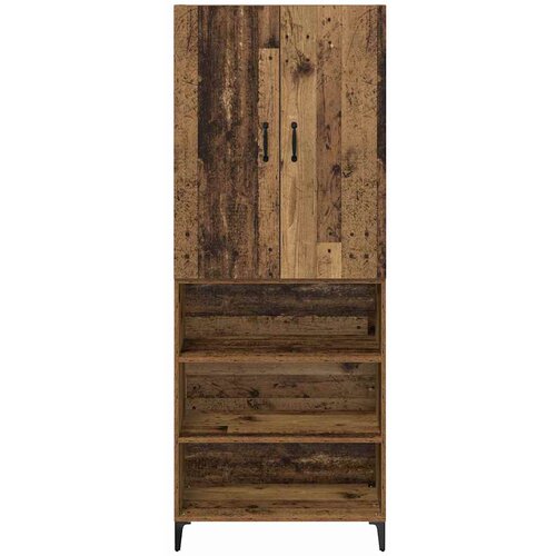  Highboard Staro drvo 69,5 x 34 x 180 cm Konstruirano drvo Slike