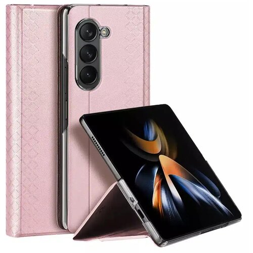Dux ducis Bril &ndash; usnjena maska za Samsung Galaxy Z Fold5 5G roza Cene