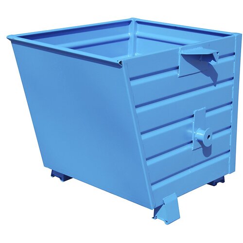 eurokraft pro Prekucni zaboj za zlaganje, prostornina 0,55 m³, modra RAL 5010 Cene