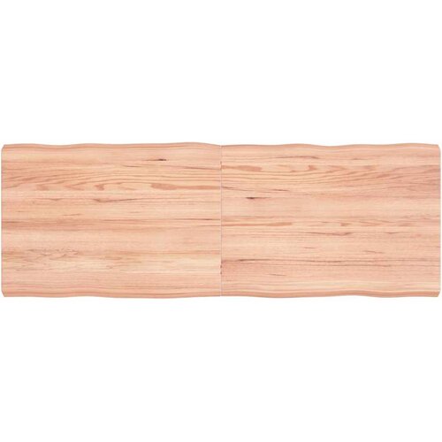 Stolna ploča svjetlosmeđa 140x50x(2-6) cm obrađena hrastovina Cene