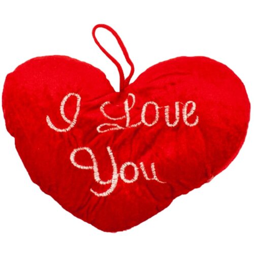 TIMMLUX plišasto srce "i love you" 20x14 cm Cene