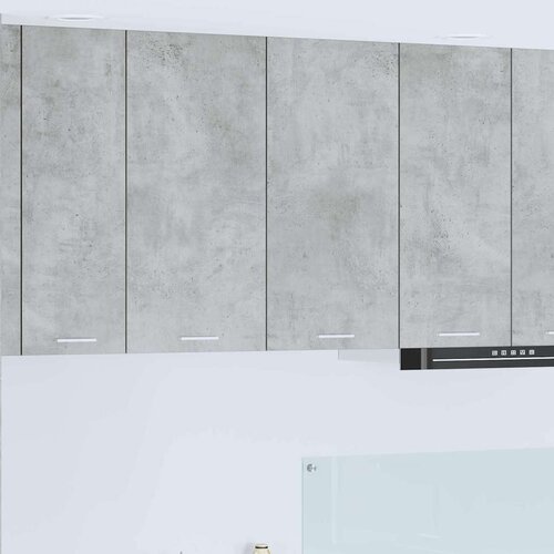 vidaXL Viseča omarica s polico Riga Betonsko siva 80 x 31 x 80 cm Cene