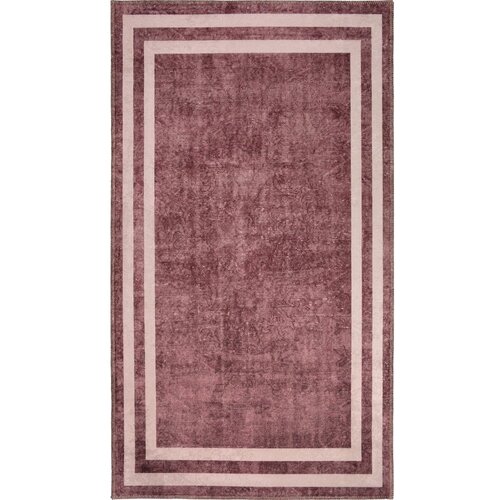 Vitaus Rdeča pralna preproga 80x50 cm - Vitaus Slike