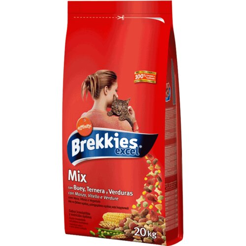Brekkies Hrana za mačke Mix Govedina, 15 kg Cene
