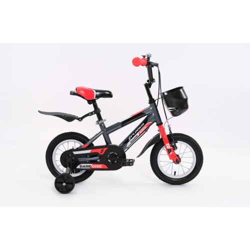 X-plorer kids bicycle DARK black-red 12" Cene