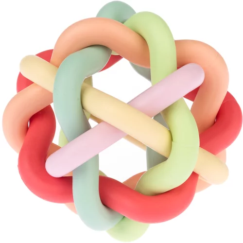 TIAKI igračka za pse TPR lopta u duginim bojama - Ø 10,5 cm