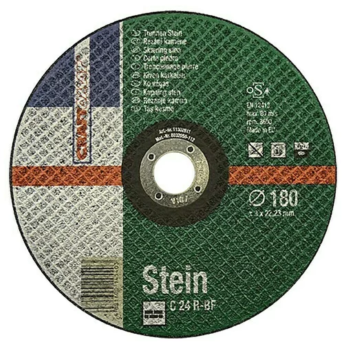 CRAFTOMAT Rezni disk C 24R-BF (Prikladno za: Materijali za gradilište, 180 mm, Debljina plohe: 3 mm, 1 Kom.)