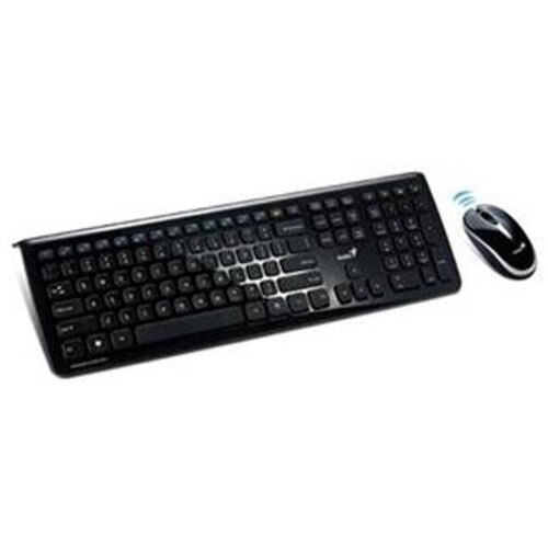 Genius SlimStar 820 Wireless USB US crna tastatura i miš Cene