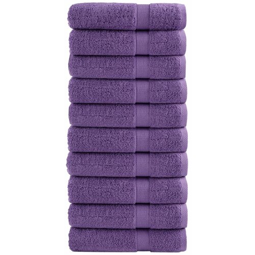 VidaXL Premium brisače SOLUND 10 kos vijolična 50x100cm 600 g/m2, (21410021) Slike