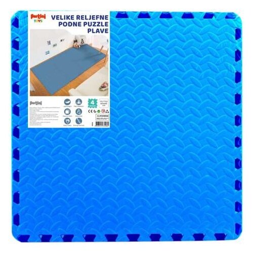 Pertini Velike reljefne podne puzzle plave 1039246 Cene