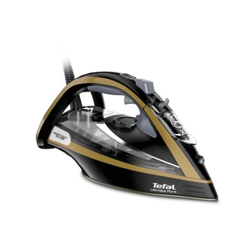 Tefal FV9865E0 iron Dry &amp;amp; Steam iron Durilium Autoclean soleplate 3000 W Black, Gold Slike