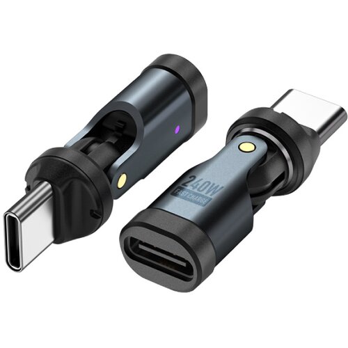  Rotirajuci USB-C adapter, PD240W, 480Gbps Slike