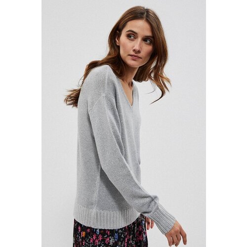 Moodo Sweater with a neckline on the back Slike