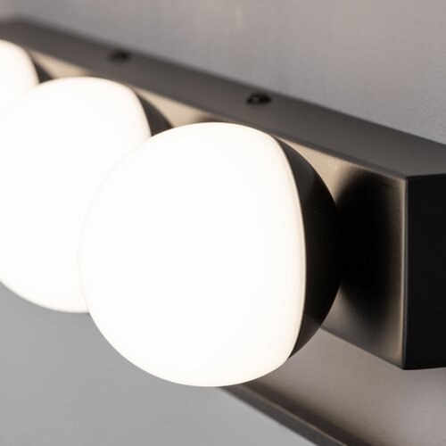 Brilagi KOMPLET 2x LED zidna svetla za kupatilo HOLLYWOOD 3xLED/3W/230V 39 cm IP44 crna Slike