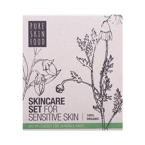 Pure Skin Food organic skincare set for sensitive skin