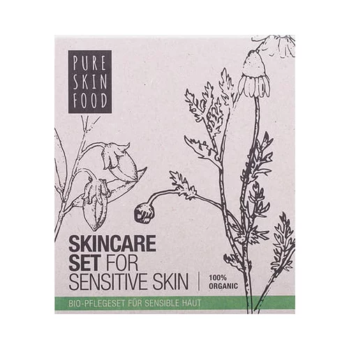 Pure Skin Food organic skincare set - sensitive skin