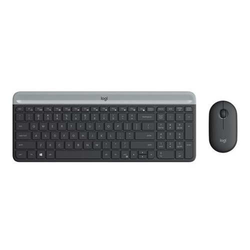 Logitech 920-009204 mk470 wireless slim combo graphite us tast+mis USB wireless ( 25349 ) Cene