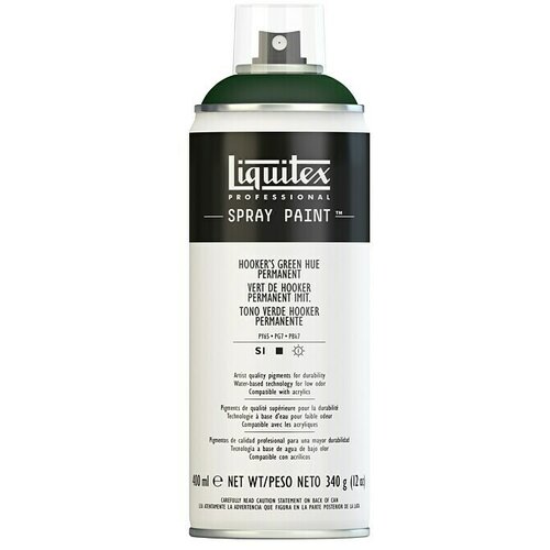 LIQUITEX Professional Sprej u boji (Hooker&amp;rsquo;s Green Hue Permanent, 400 ml) Slike