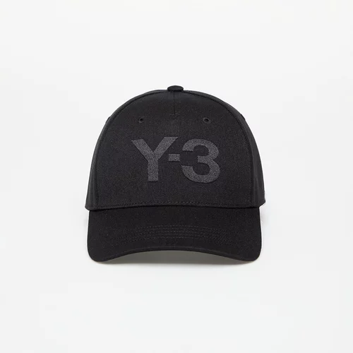 Y-3 Kapa sa šiltom Logo Cap boja: crna, s aplikacijom, IY0104