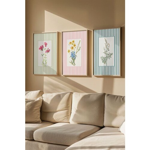 Wallity uramljena slika Artsmdf3Lu6, 33x48 cm, 3 dela Cene