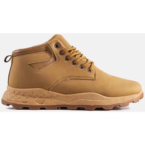 Gemre Brown insulated hiking boots Tristen Slike