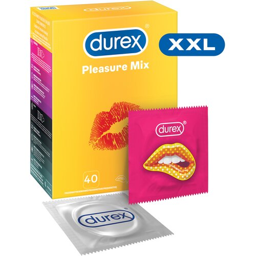 Durex Pleasure Mix 40 pack Cene