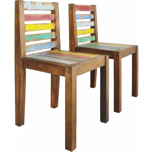  Jedilni stoli 2 kosa trden predelan les, (20812451)