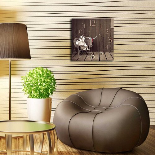 Wallity zidni sat Msk-04, 40x40 cm Slike
