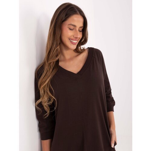 BASIC Feel Good Dress-RV-SK-7203.35P-dark brown Slike
