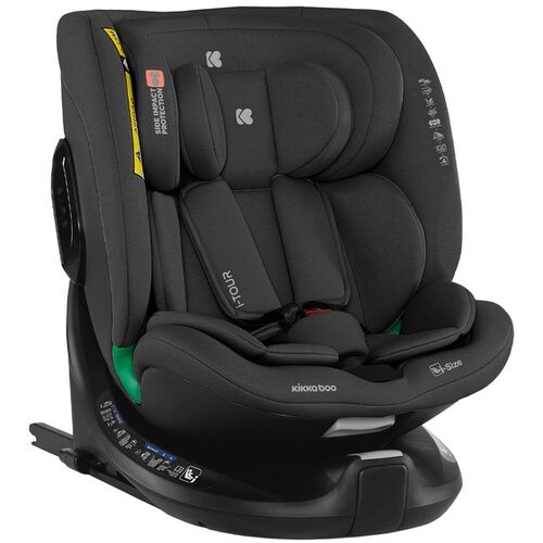 Kikka Boo auto sedište 40-150 cm I-Tour I-SIZE ISOFIX Black Cene