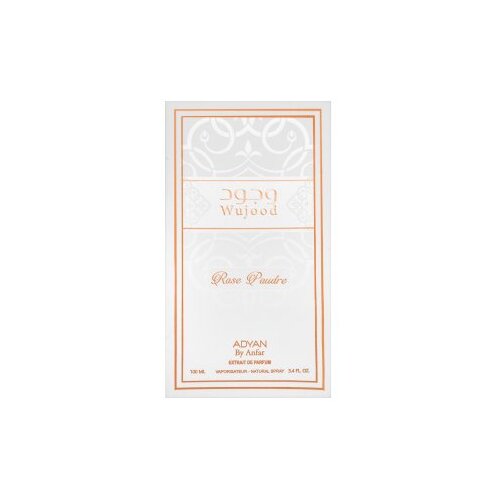 Adyan Wujood Rose Poudre parfumirana voda za ženske 100 ml Slike