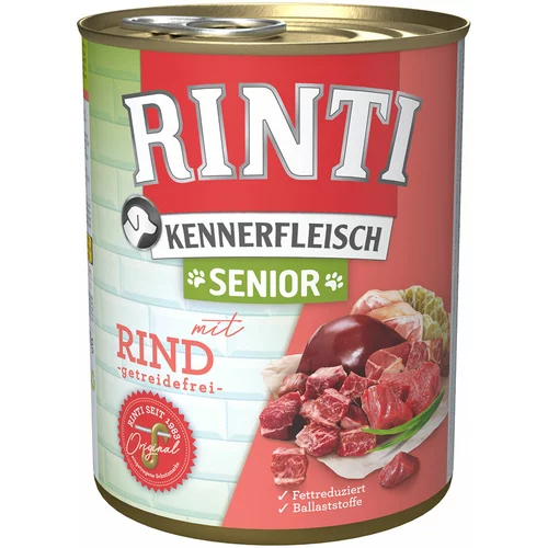 Rinti Kennerfleisch Senior - Govedina 6 x 800 g