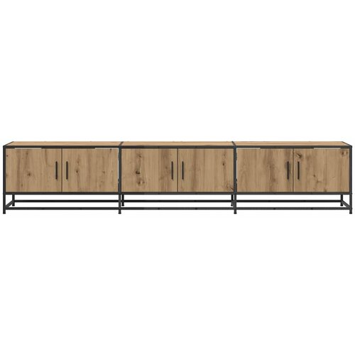  Jedinice 2 pcs Umjetnički hrast 210 x 35 x 41 cm Slike