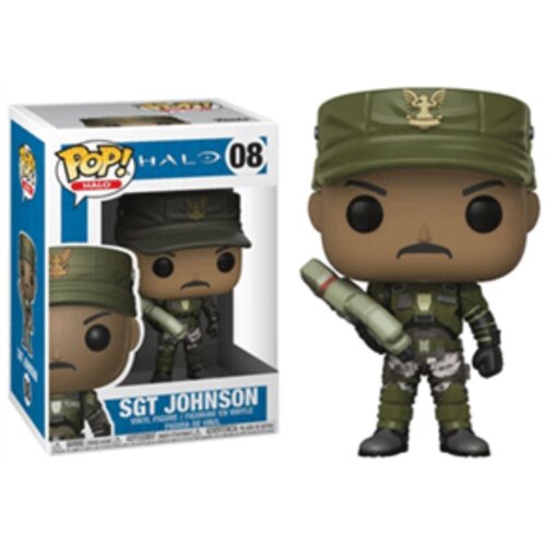 Funko pop! Halo: S1 - Sgt. Johnson w/chase (cigara), (21241159) Cene