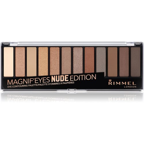Rimmel London Magnif´Eyes Contouring Palette paletka senčil za oči 14,16 g odtenek 001 Nude Edition Cene