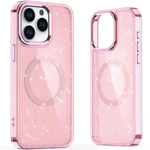 Oem Puzdro Glitter Case MagSafe pre Samsung Galaxy A16 5G - Ružov&amp;aacute; Slike