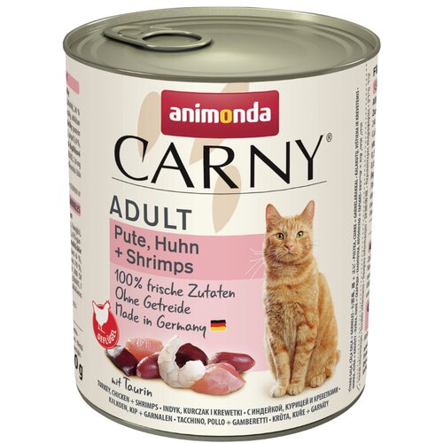  Varčno pakiranje animonda Carny Adult 12 x 800 g - Puran, piščanec & kozice Cene