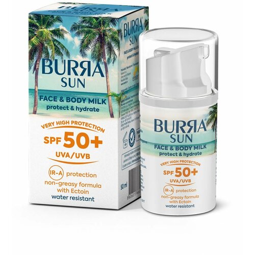 Burra sun face&body spf50+ 50ml Cene