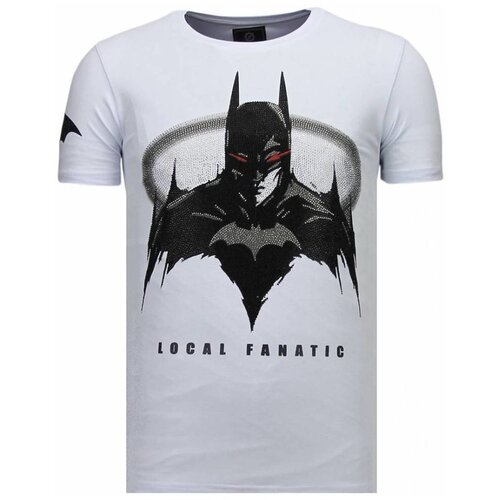 Local Fanatic Majice s kratkimi rokavi 64900526 Bela Cene